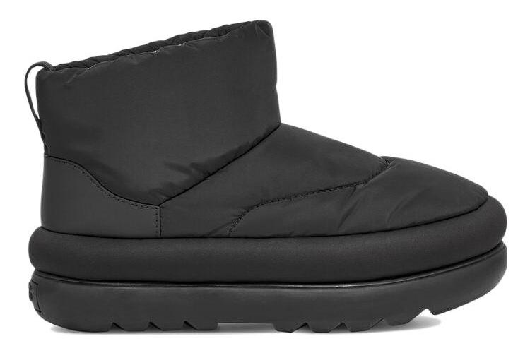 Снежные сапоги женские UGG Classic Maxi Mini черные, 36 EU