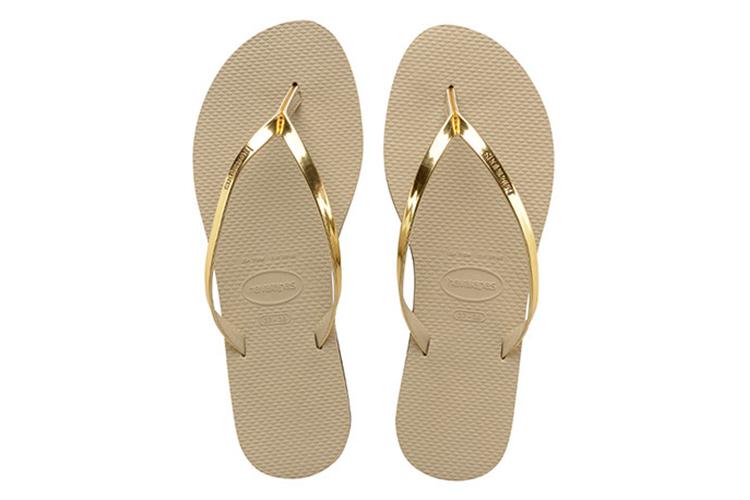 Шлепанцы женские Havaianas 4135102-2719 светло-коричневые, 41/42 EU