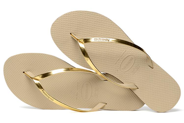 Шлепанцы женские Havaianas 4135102-2719 светло-коричневые, 41/42 EU