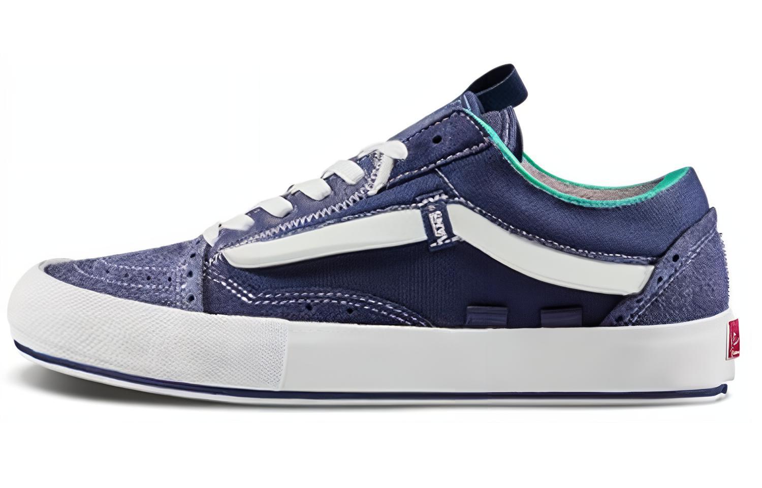 Спортивные кеды унисекс Vans Old Skool Cap LX темно-синие