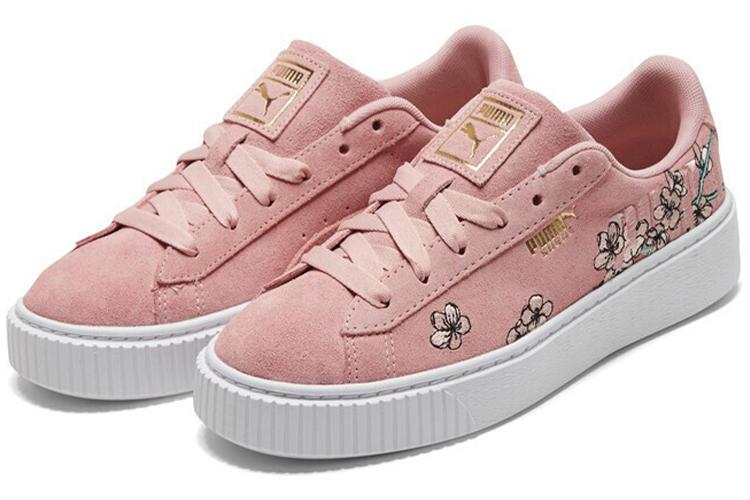 Кеды женские PUMA Platform Floral 'Pink Blue', 37.5 EU