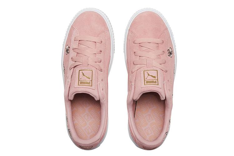 Кеды женские PUMA Platform Floral 'Pink Blue', 37.5 EU