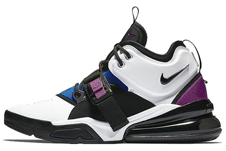 Кроссовки мужские Nike Air Force 270 белые, черные, 45 EU
