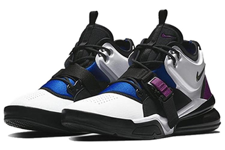 Кроссовки мужские Nike Air Force 270 белые, черные, 45 EU