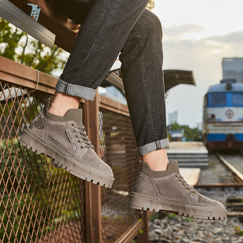 Утепленные галоши мужские Dickies 234M50LXS69C кэмел, 42 EU