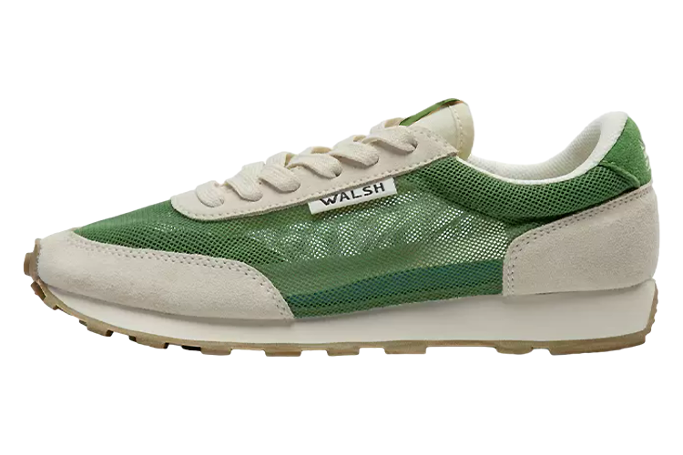 Кроссовки унисекс Norman Walsh Balance бежево-зелёные, 37 EU