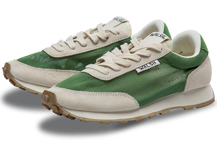 Кроссовки унисекс Norman Walsh Balance бежево-зелёные, 37 EU