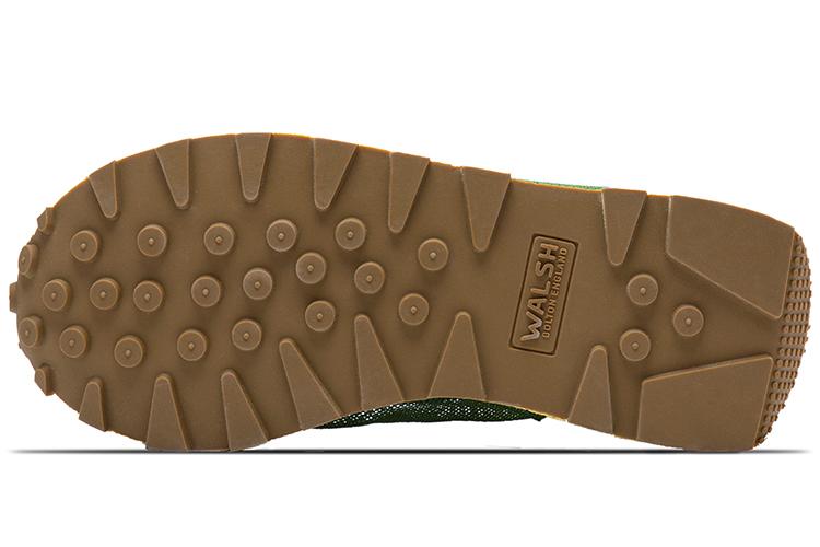 Кроссовки унисекс Norman Walsh Balance бежево-зелёные, 37 EU