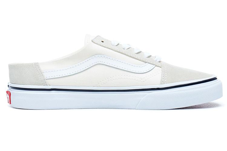 Шлепанцы женские Vans Old Skool Mule белые, 40.5 EU
