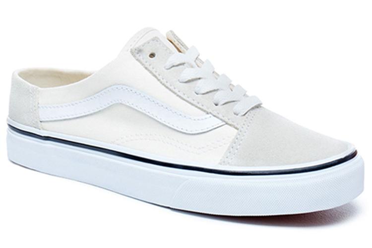 Шлепанцы женские Vans Old Skool Mule белые, 40.5 EU