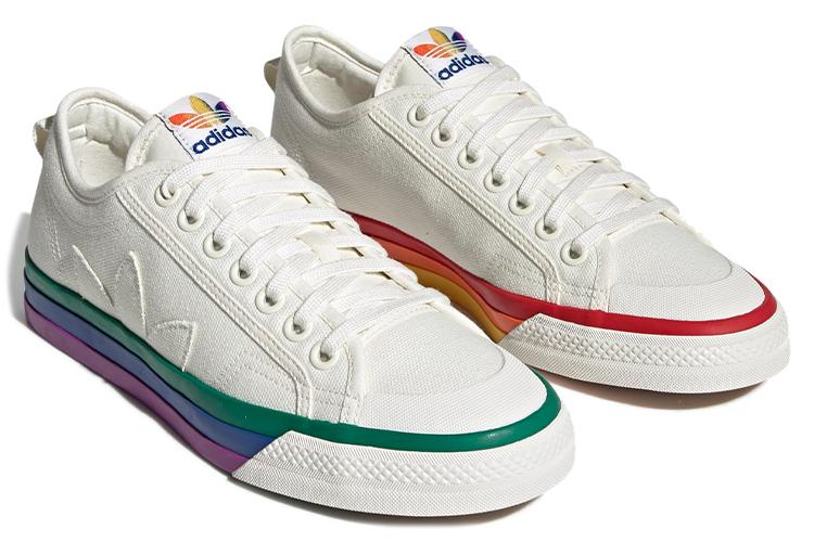Кроссовки унисекс Adidas Nizza Pride 2019, 44 EU