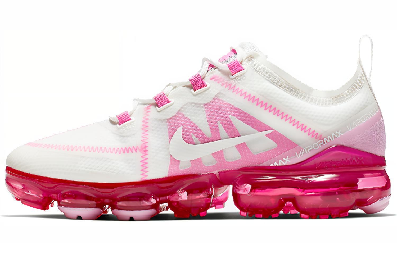 Кроссовки женские Nike Air VaporMax 2019 Summit White Pink Rise