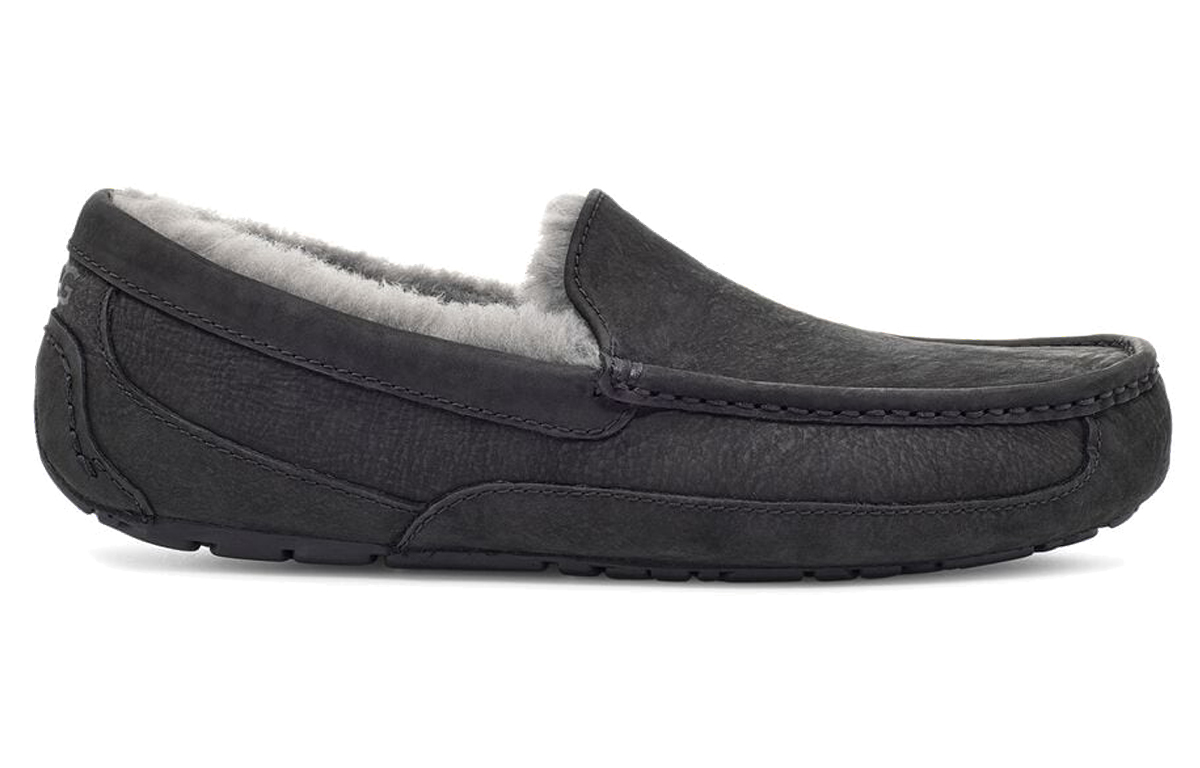 Тапочки мужские UGG Ascot черные, 43 EU