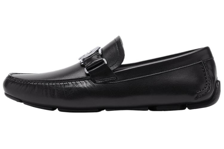 Мокасины мужские Ferragamo Peter черные