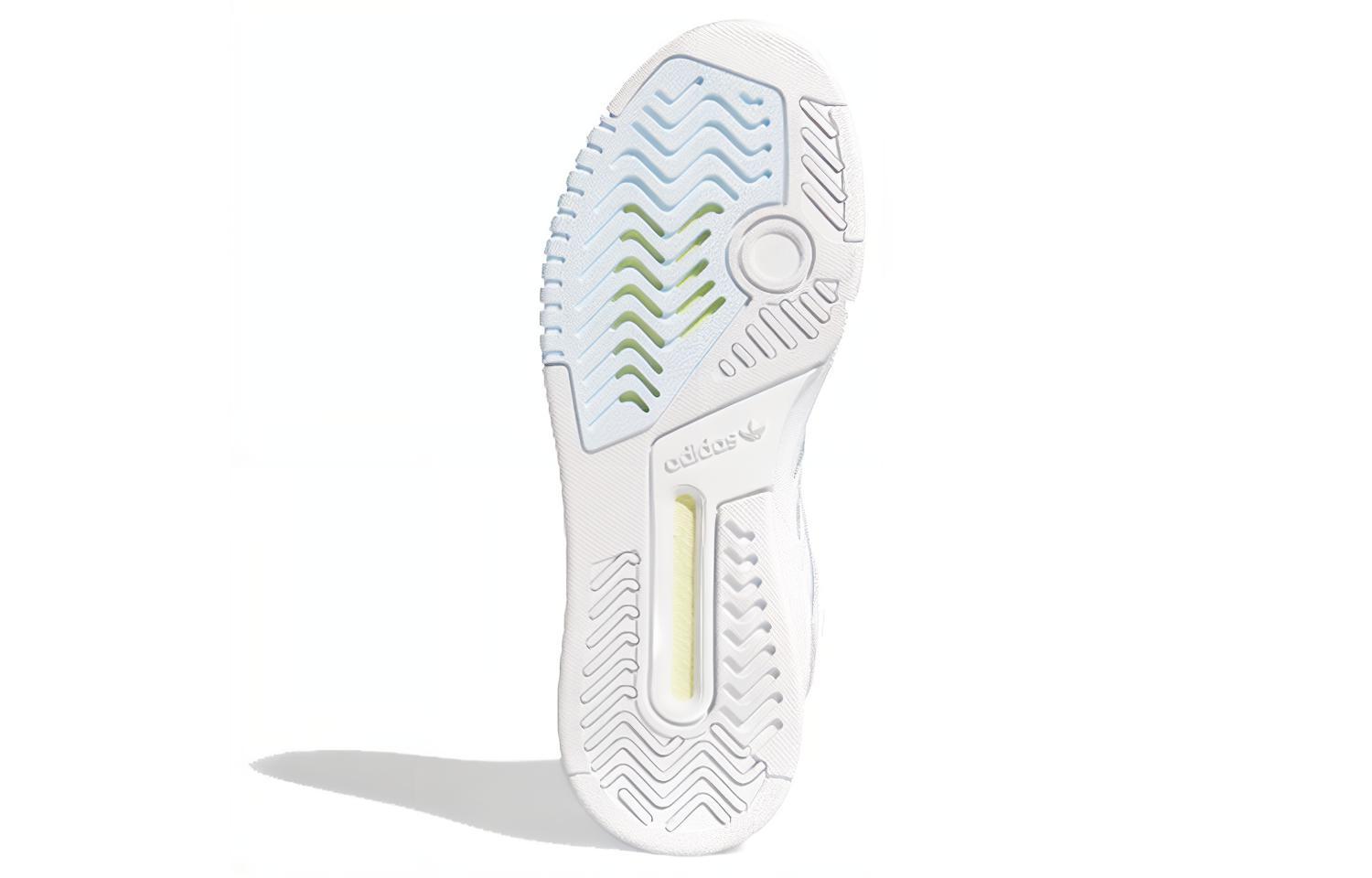 Кеды женские Adidas Originals Drop Step белые, серые, голубые, 37 1/3 EU