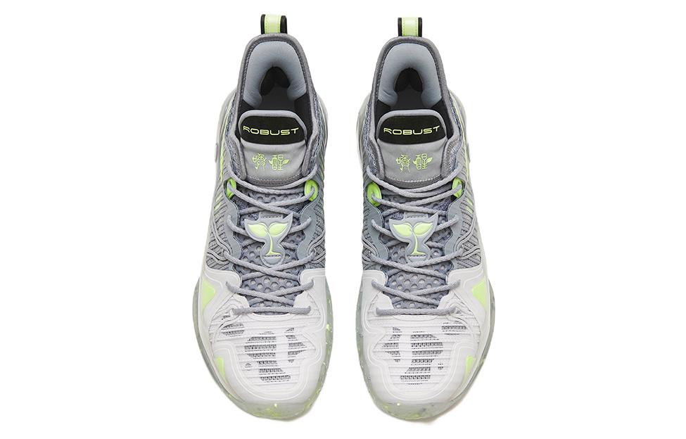 Кроссовки мужские ANTA Frenzy 4 Pro серо-белые, 44.5 EU