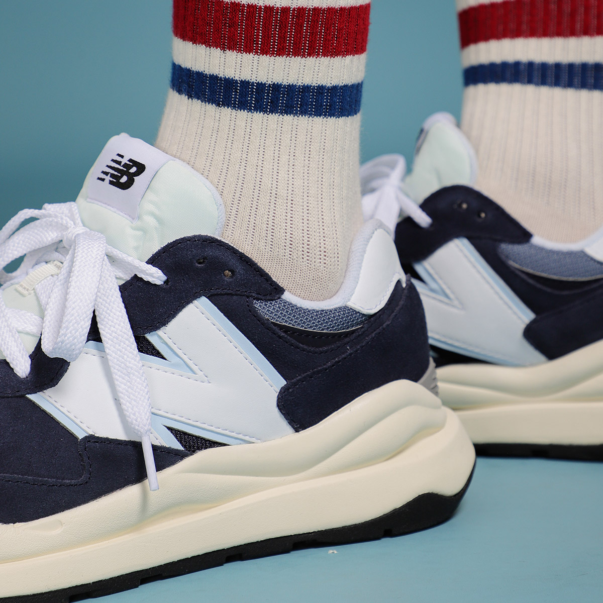 Кроссовки унисекс New Balance 57/40 Team Navy, 43 EU