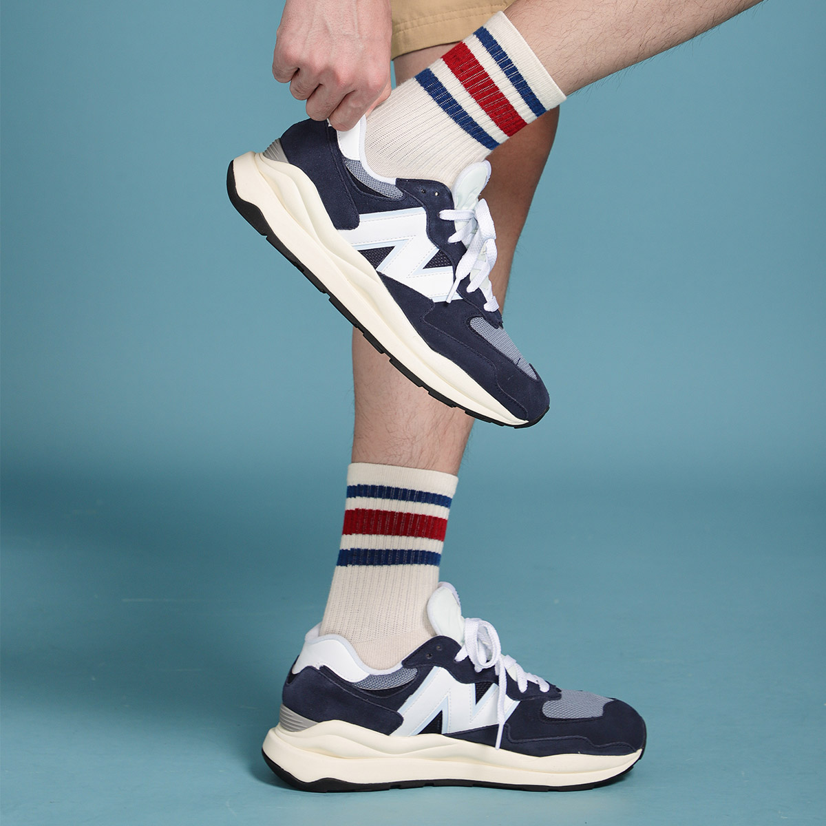 Кроссовки унисекс New Balance 57/40 Team Navy, 43 EU