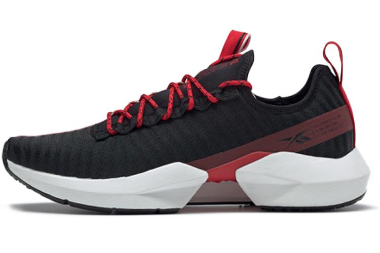 Кроссовки унисекс Reebok Sole Fury черные, красные, 39 EU
