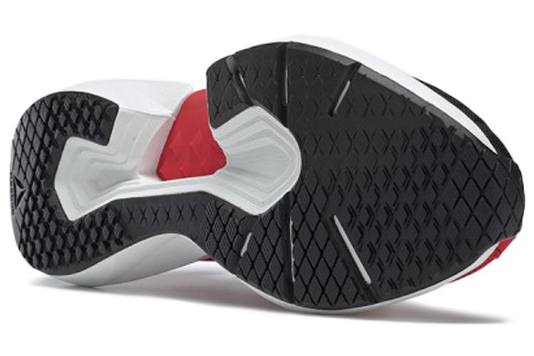 Кроссовки унисекс Reebok Sole Fury черные, красные, 39 EU