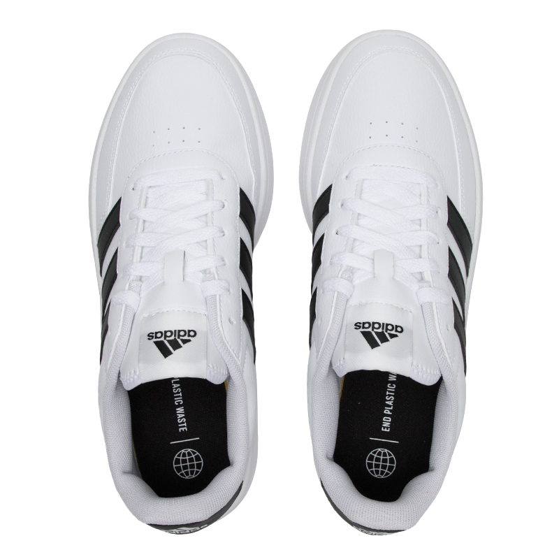 Кеды мужские Adidas Breaknet Core Black White, 36 EU