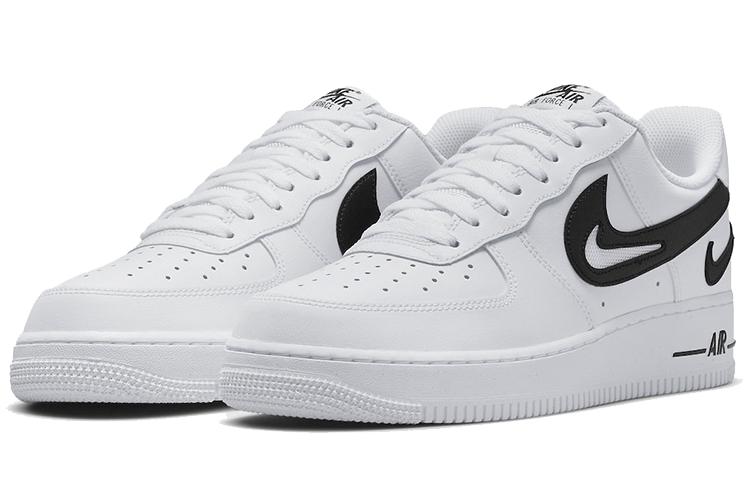 Кроссовки мужские Nike Air Force 1 Low '07 Fm Cut Out Swoosh белые, 43 EU