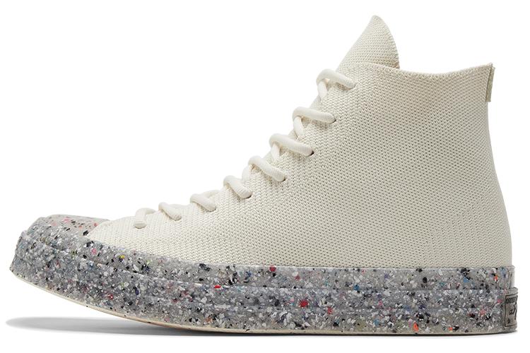Кеды унисекс Converse Chuck 70 Knit High белые