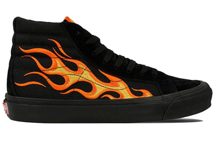 Кроссовки унисекс Vans Sk8 Hi Wtaps Flame, 38 EU