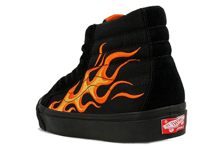 Кроссовки унисекс Vans Sk8 Hi Wtaps Flame, 38 EU