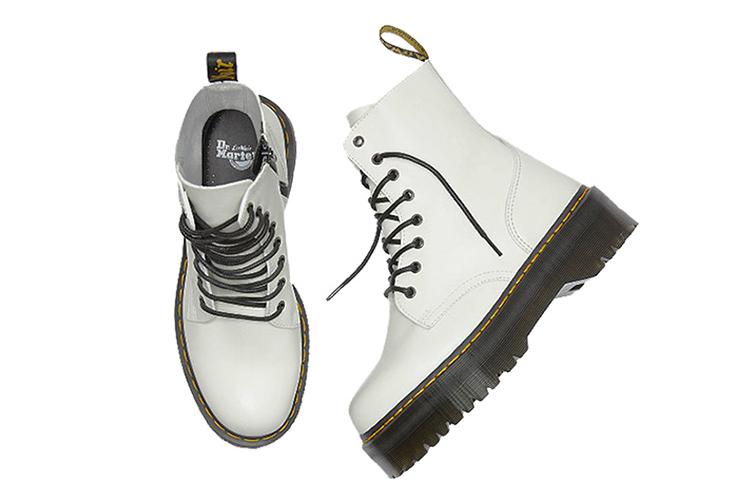 Ботинки мужские Dr. Martens Jadon Platform белые, 38 EU