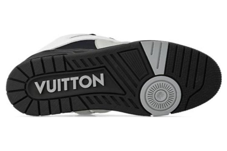 Кроссовки унисекс LOUIS VUITTON Skate Low черно-белые, 36.5 EU