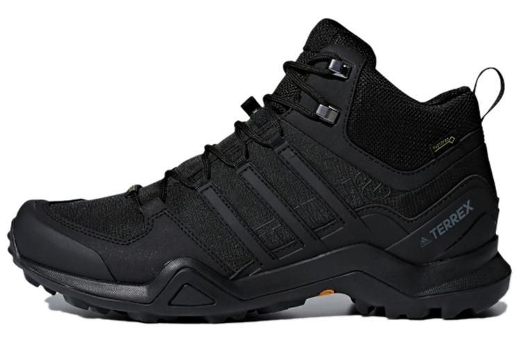 Треккинговые ботинки мужские Adidas Terrex Swift R2 Mid GTX черные, 39 1/3 EU