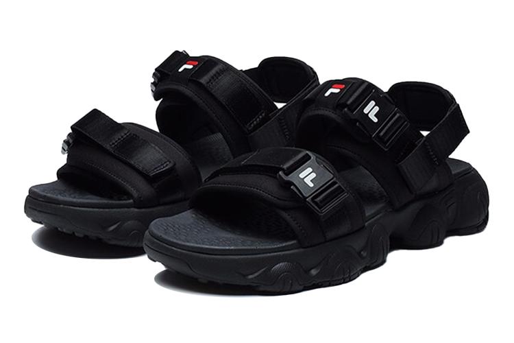 Сандалии мужские FILA Jagger Sandal черные, 40 EU