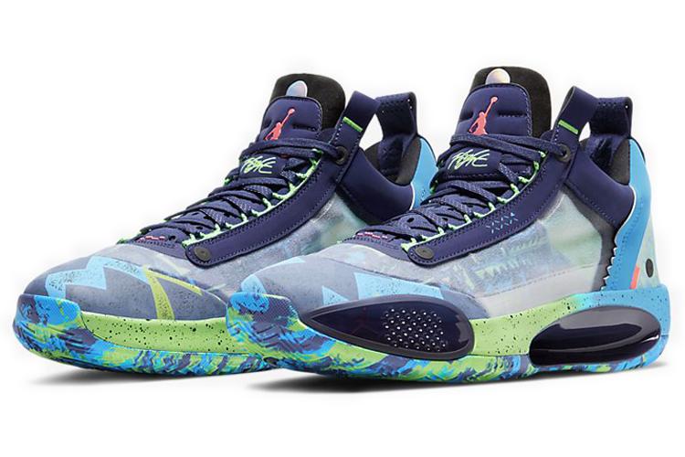 Кроссовки мужские Jordan XXXIV Low Regency Purple, 45.5 EU