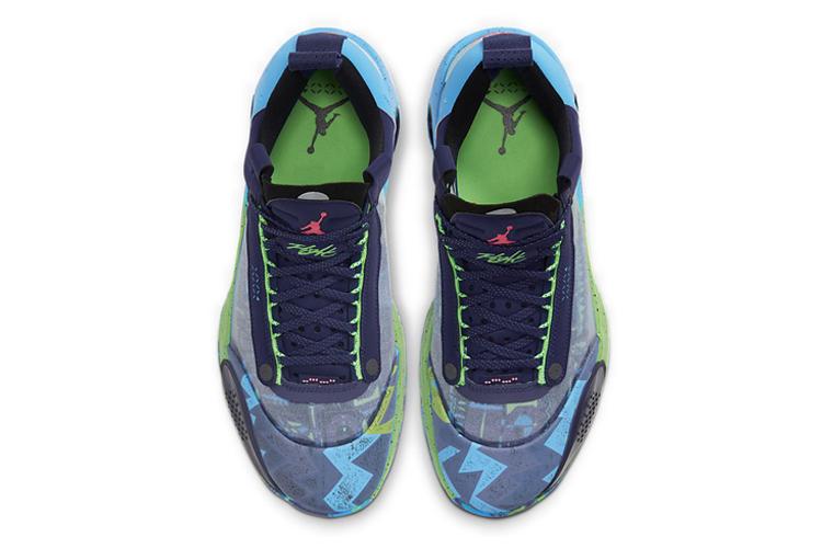 Кроссовки мужские Jordan XXXIV Low Regency Purple, 45.5 EU