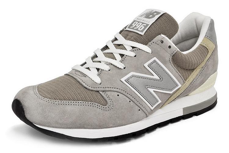 Кроссовки унисекс New Balance M996GY серые, 45 EU