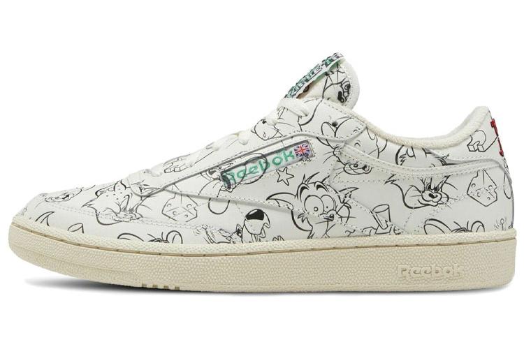 Кеды унисекс Reebok Club C Tom & Jerry All Over