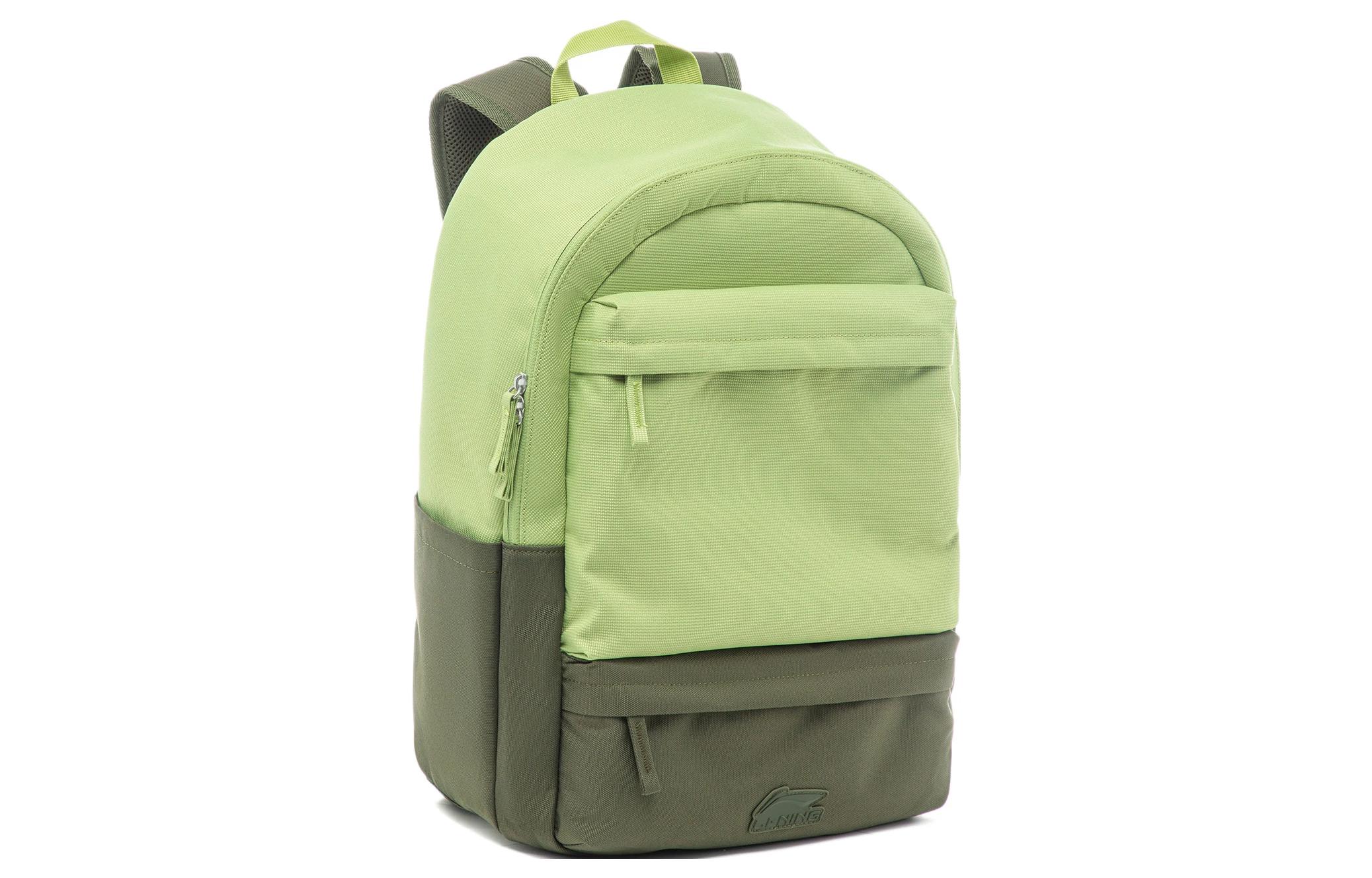 Сумка-рюкзак унисекс LiNing Sports Life зелёный, регулярный размер