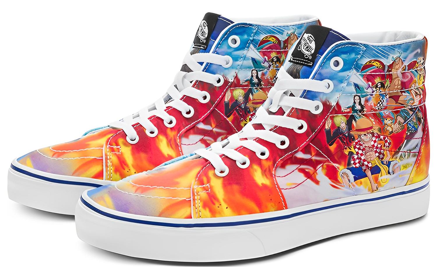 Кроссовки унисекс Vans Sk8-Hi Punk Hazard, 41 EU