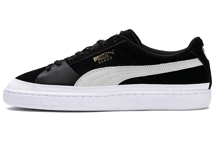 Кроссовки унисекс PUMA Suede Skate черные/белые