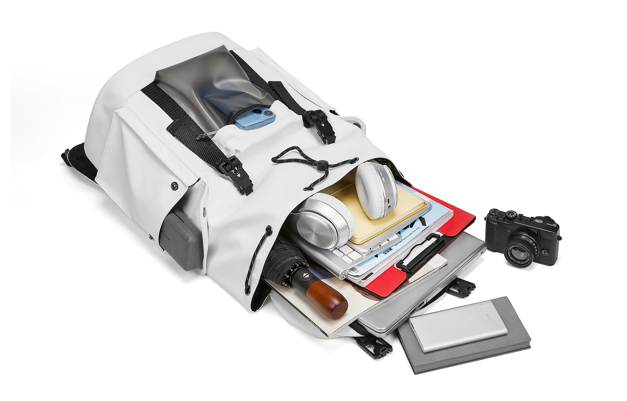 Рюкзак унисекс CHAOFANJI Membrana Dermalis черный