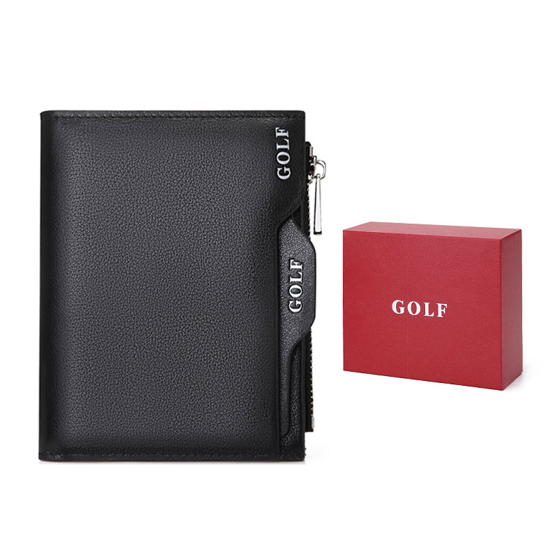 Кошелек мужской GOLF Q021822 черный