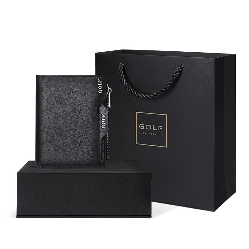 Кошелек мужской GOLF Q021822 черный