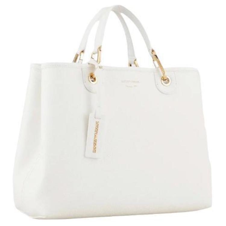 Сумка женская EMPORIO ARMANI Tubas белая
