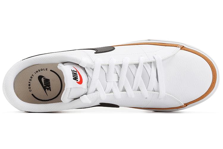 Кеды унисекс Nike Court Legacy белые, 41 EU