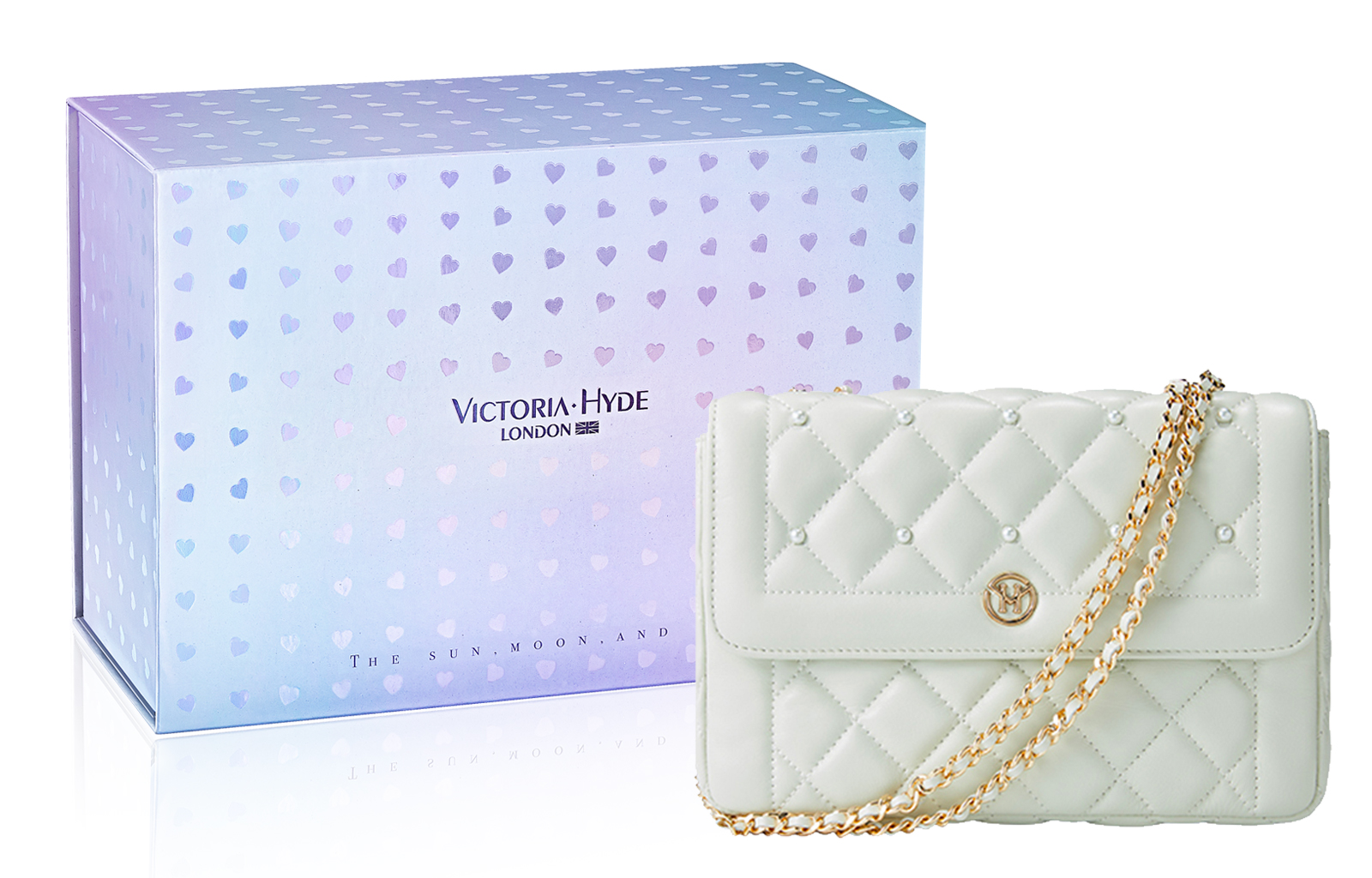 Сумка женская VICTORIAHYDE VH600 жемчужная