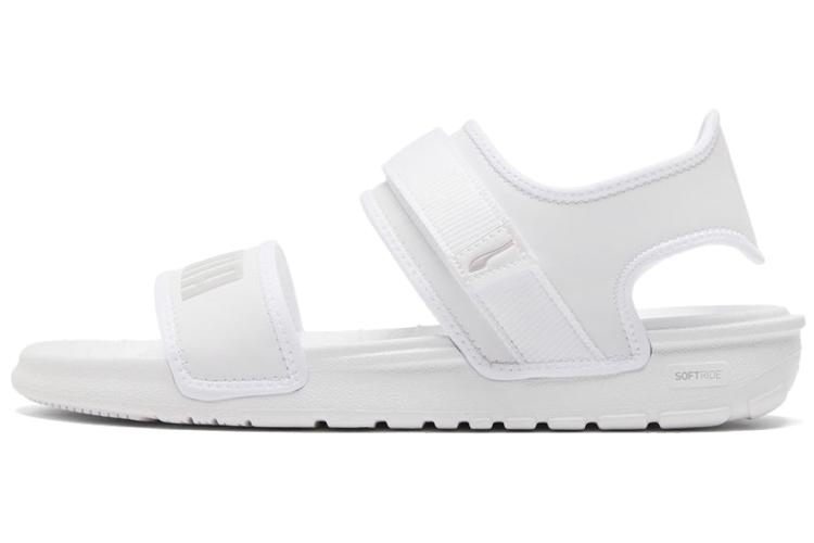 Сандалии женские PUMA SoftRide белые, серые, фиолетовые