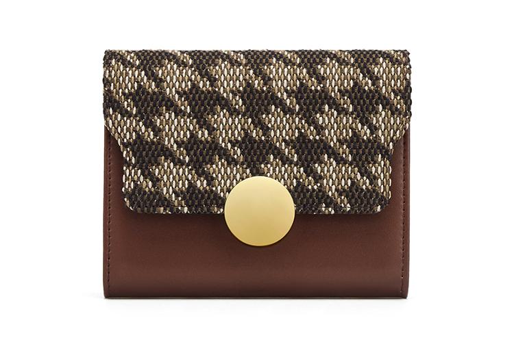 Кошелек женский Simvay Clos Fabric коричневый