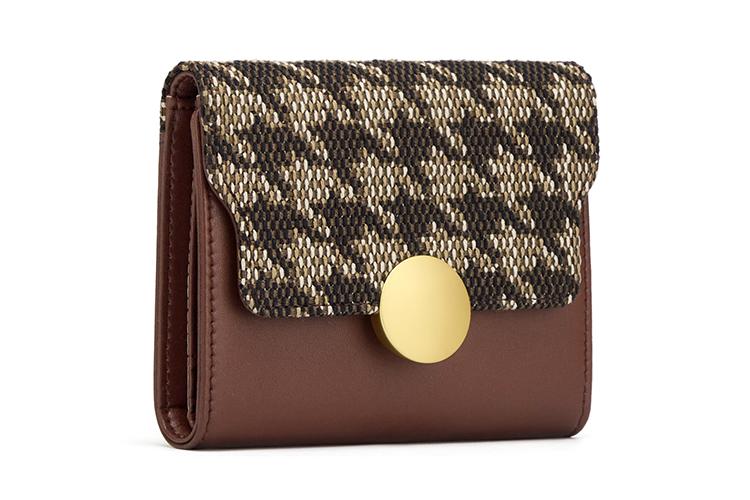 Кошелек женский Simvay Clos Fabric коричневый