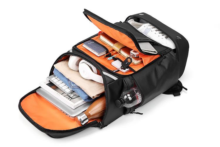 Рюкзак мужской OUTWALK Oxford Check-in Bag Regular черный